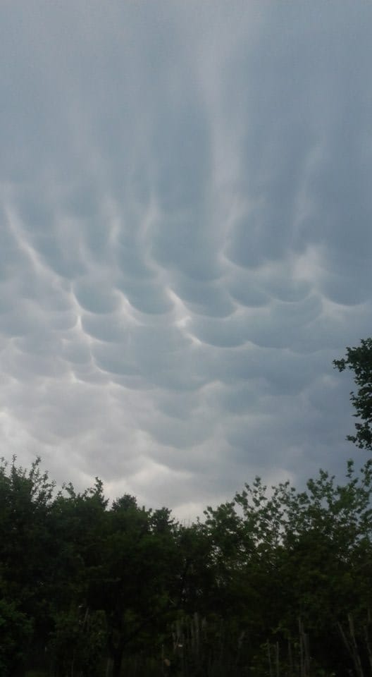 Mammatus au dessus de Seranville (54). - 27/05/2017 18:00 - Kévin BIRI