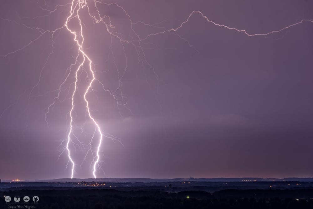 Impacts au nord de Toulouse dans la nuit du 10 au 11 juillet - 11/07/2016 02:30 - Stéphane PEREIRA