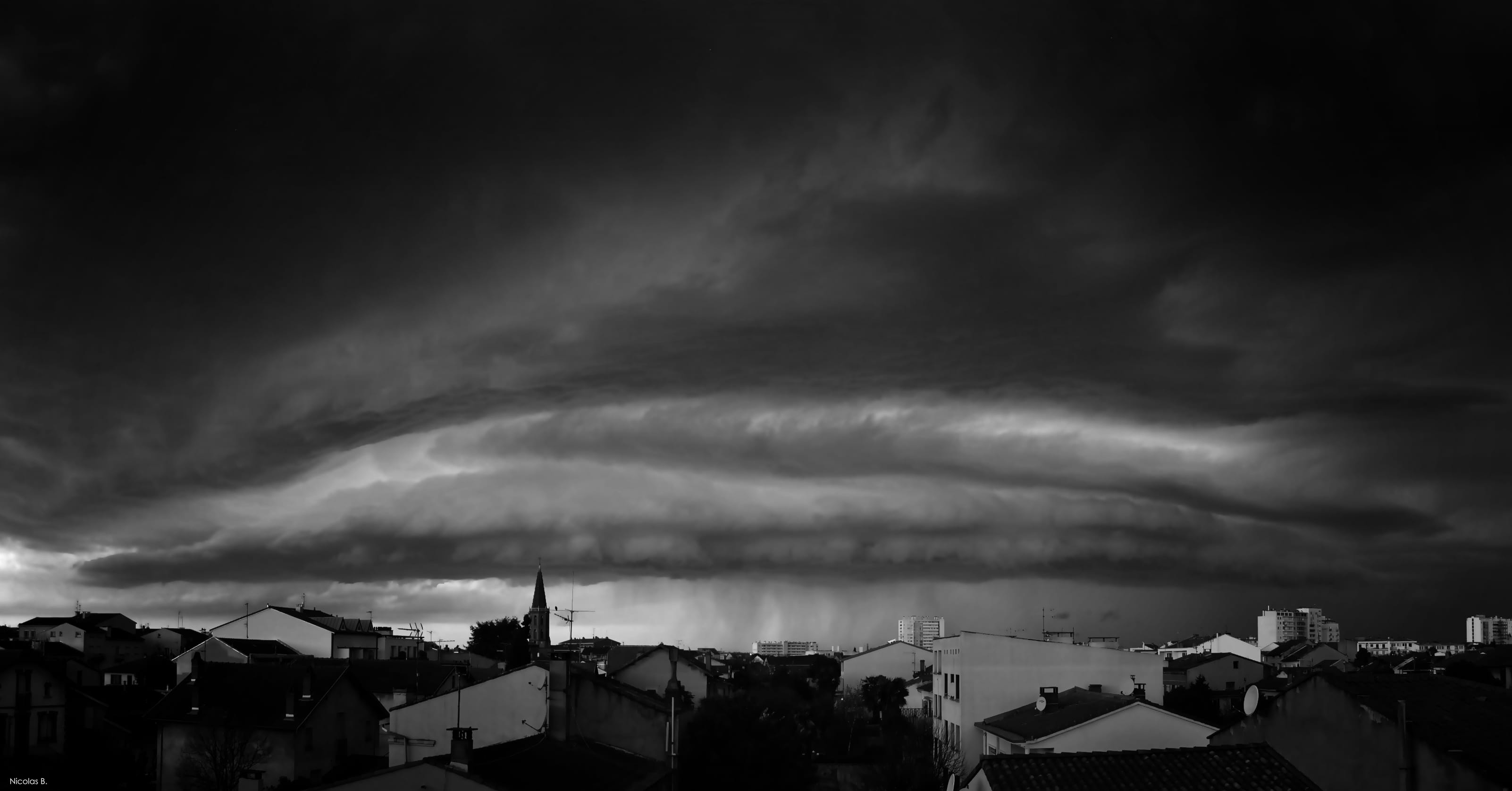 Arcus au dessus des Minimes (Toulouse) - 12/04/2016 20:53 - Nicolas BONNET