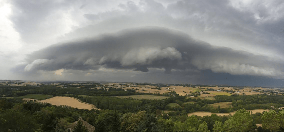 Arcus intercepté près de Lectoure dans le Gers. - 13/09/2016 22:00 - Eric CASTAINGS