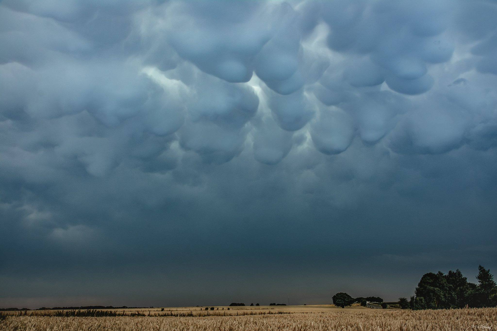 Mammatus dans le ciel du Pas-de-Calais - 06/07/2017 17:00 - Clément MICHAEL