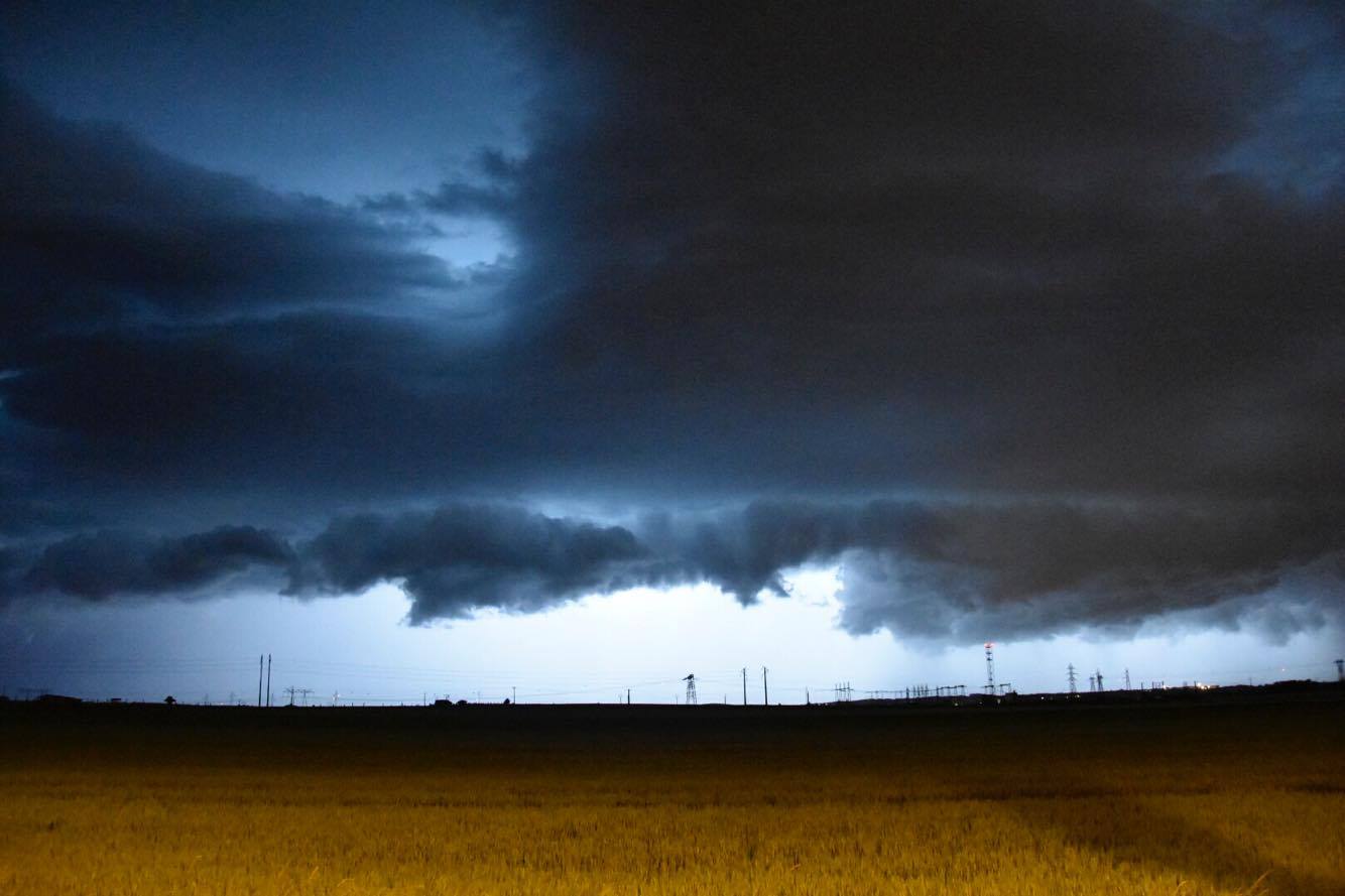 Orage à Aulnoy-les-Valenciennes (59) dans la nuit. - 09/06/2017 04:00 - Christophe ISOREZ