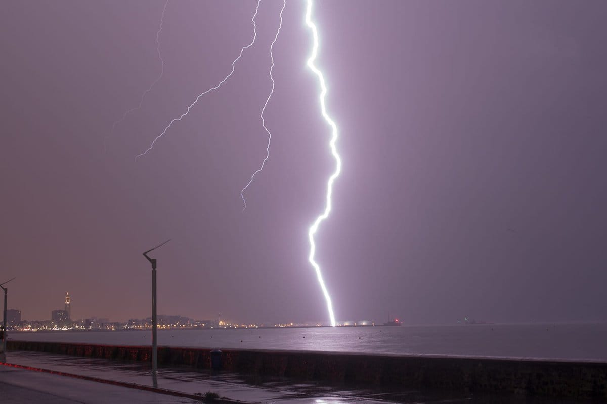 Orages en Normandie le soir du 18 juin. - 18/06/2019 00:00 -  @LeNuageNormand