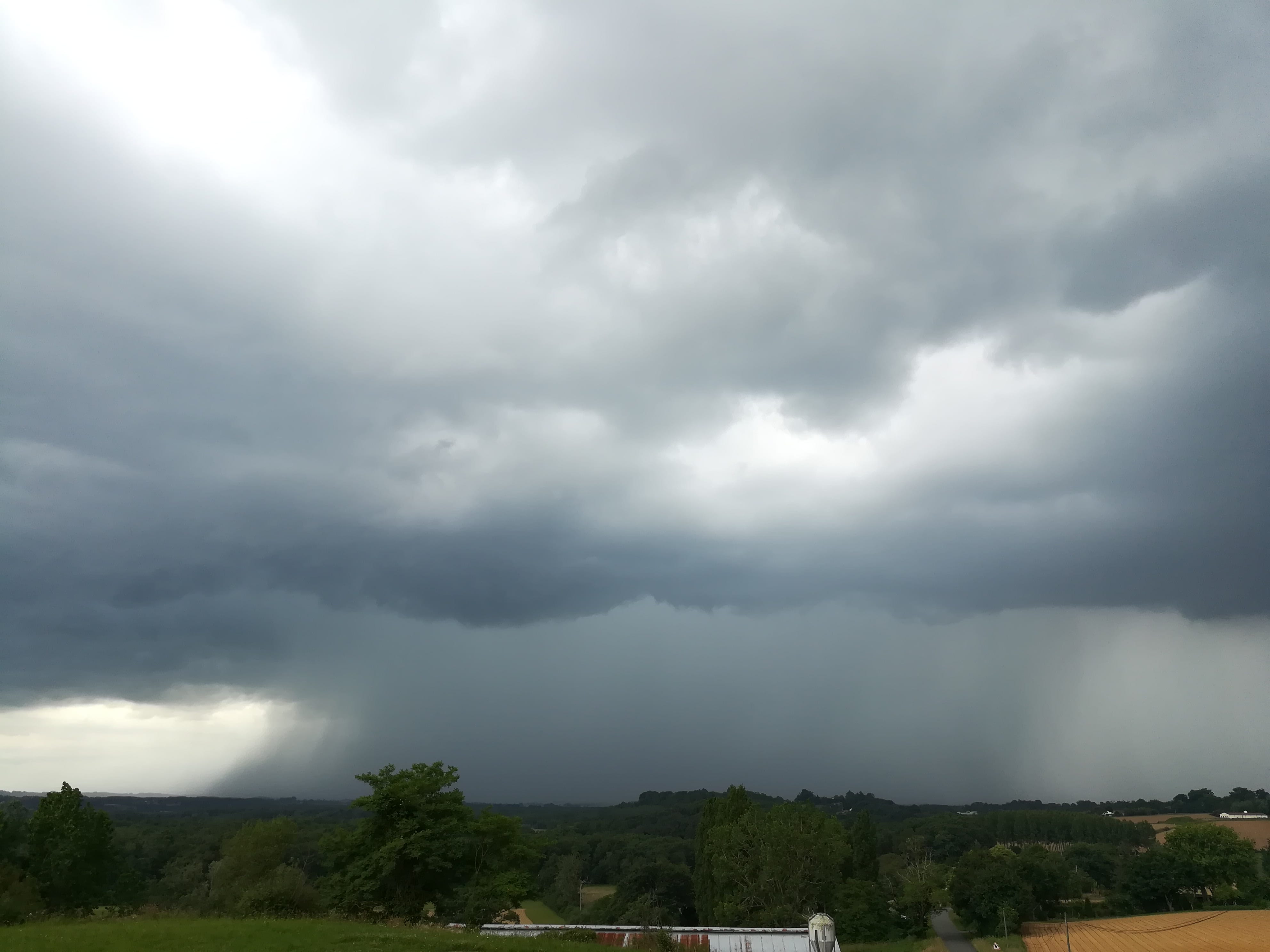 Orage dans les landes le 03 juin - 03/06/2018 16:10 - Pierre Fauchoix