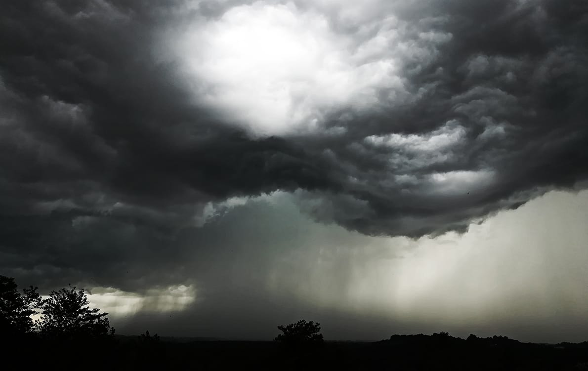 Cellule orageuse qui remonte du pays basque le 03 juin - 03/06/2018 16:00 - Pierre fauchoix