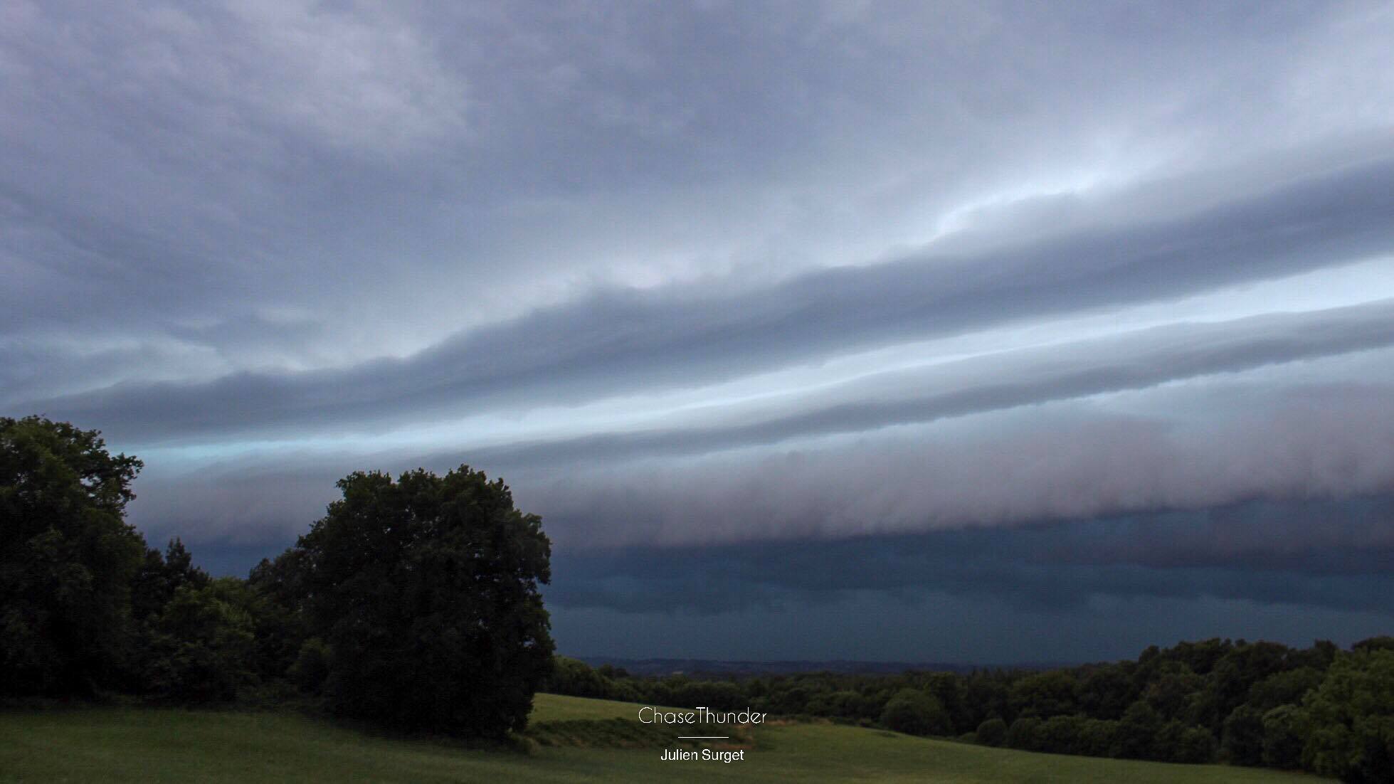 Arcus arrive sur Limoges et ses alentours - 04/07/2018 20:00 - Chase Thunder