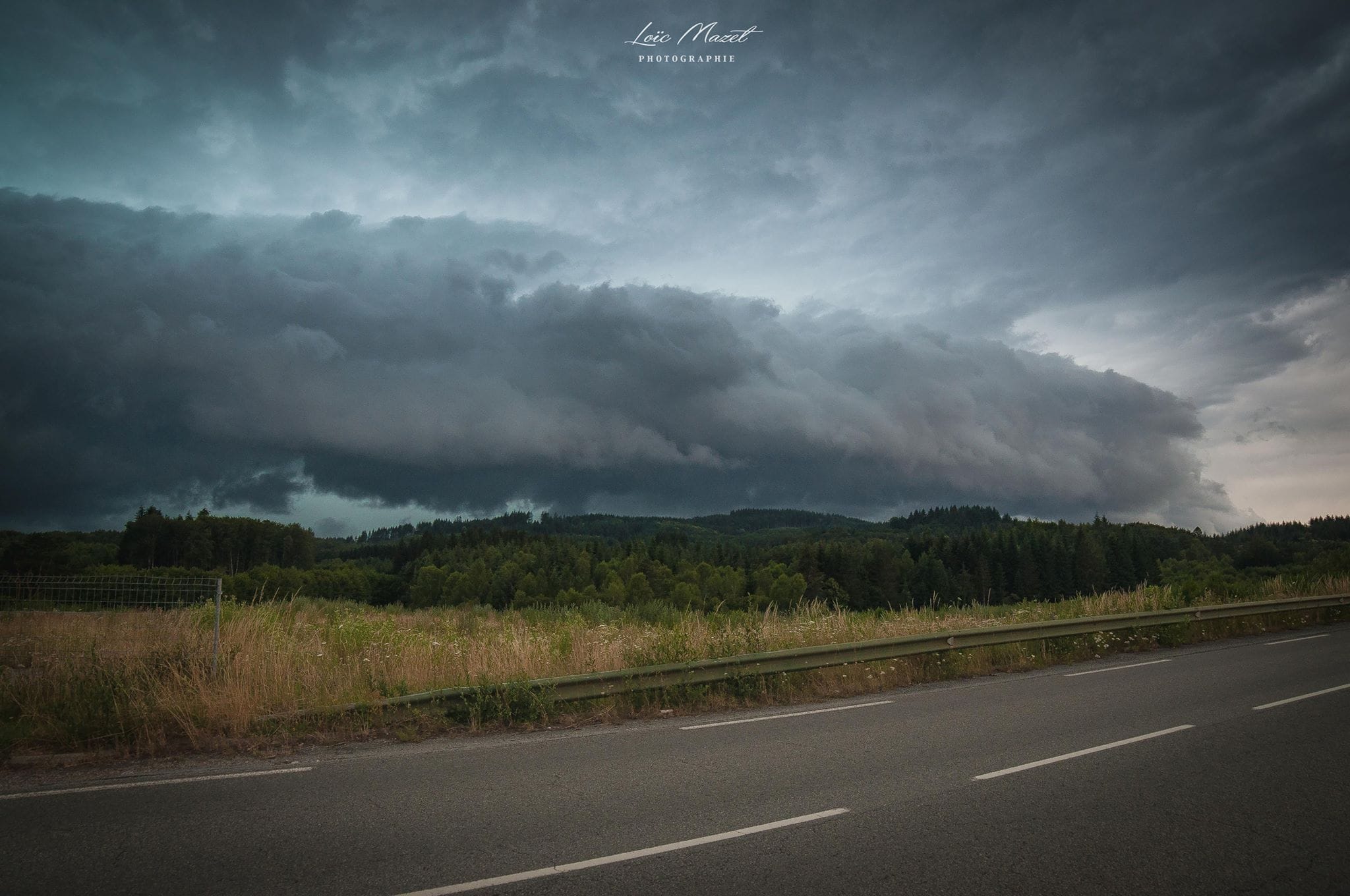 Arcus ayant traversé la corrèze - 04/07/2018 18:00 - Loic Mazet