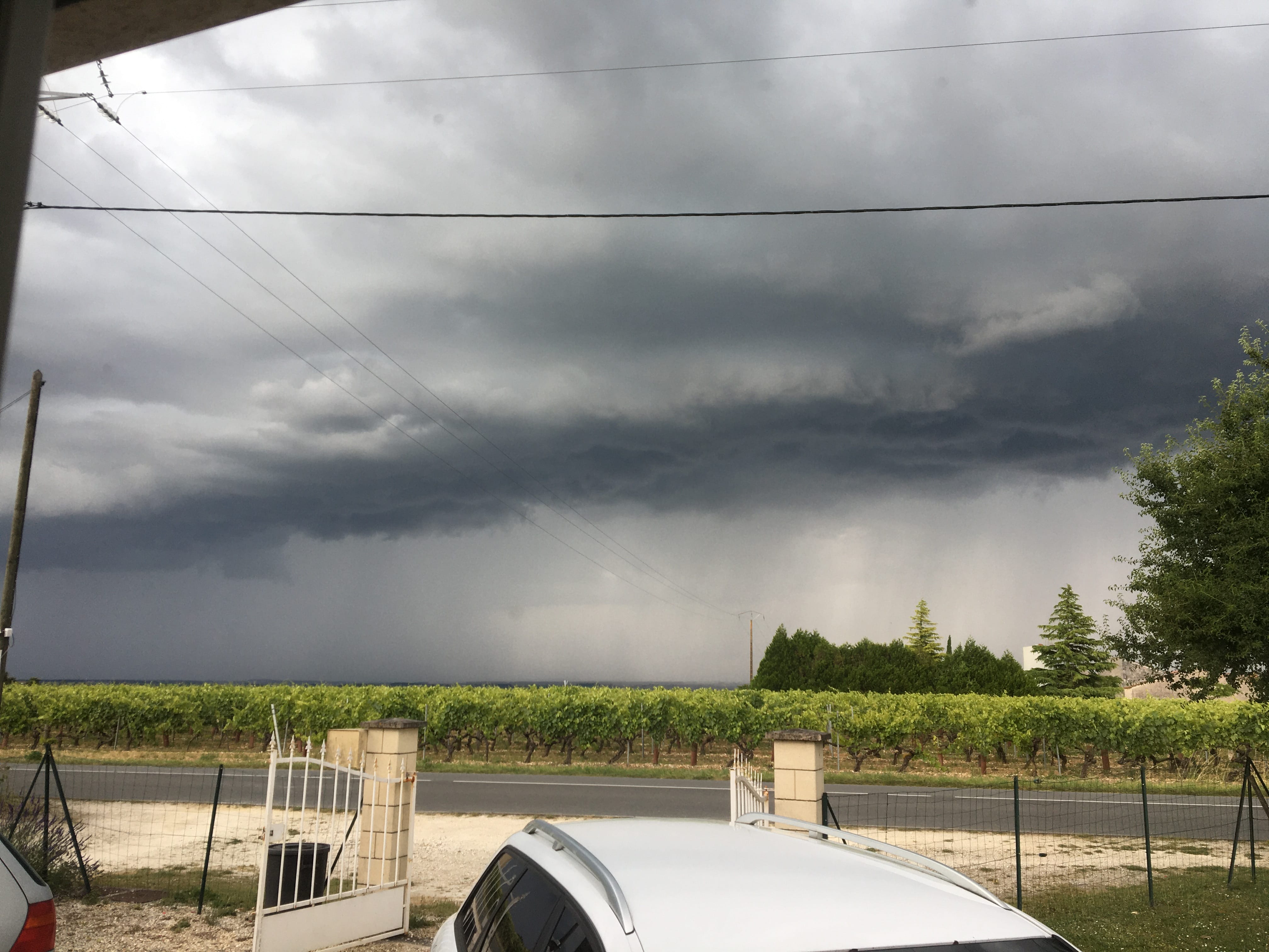 Orage en Charente côté jarnac - 08/06/2020 17:50 - Jérémie Laurent