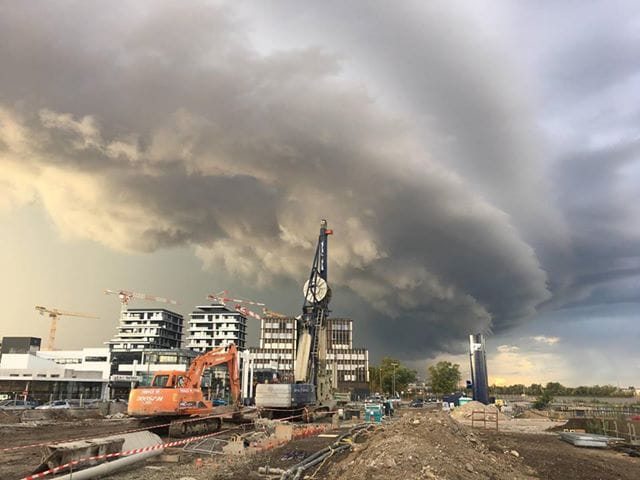 Passage d'un arcus au dessus de Bordeaux - 10/10/2018 18:00 - Esteban Coyret