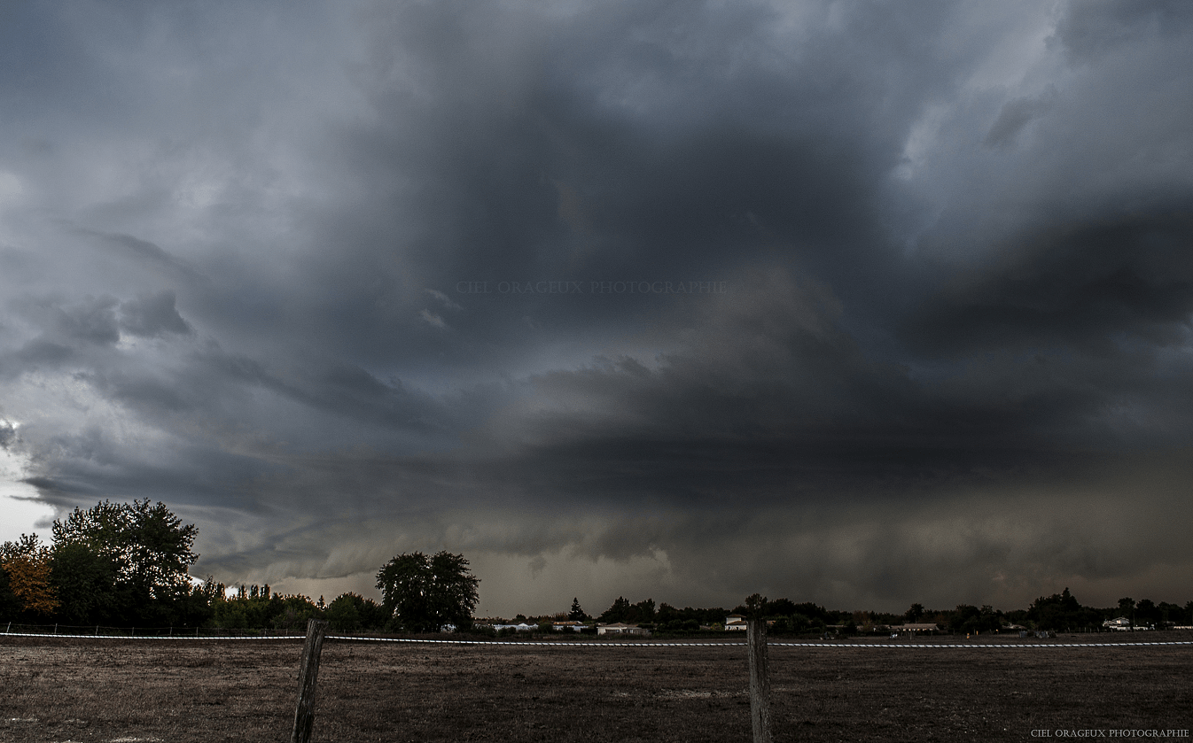 Arcus près de Bordeaux (33) - 10/10/2018 18:13 - Ciel Orageux