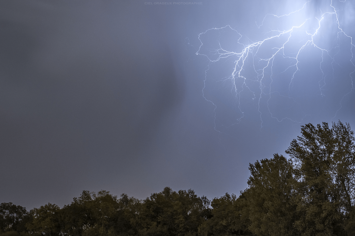 La griffe de zeus près de Bordeaux (33) - 12/10/2019 03:24 - Ciel Orageux Photographie