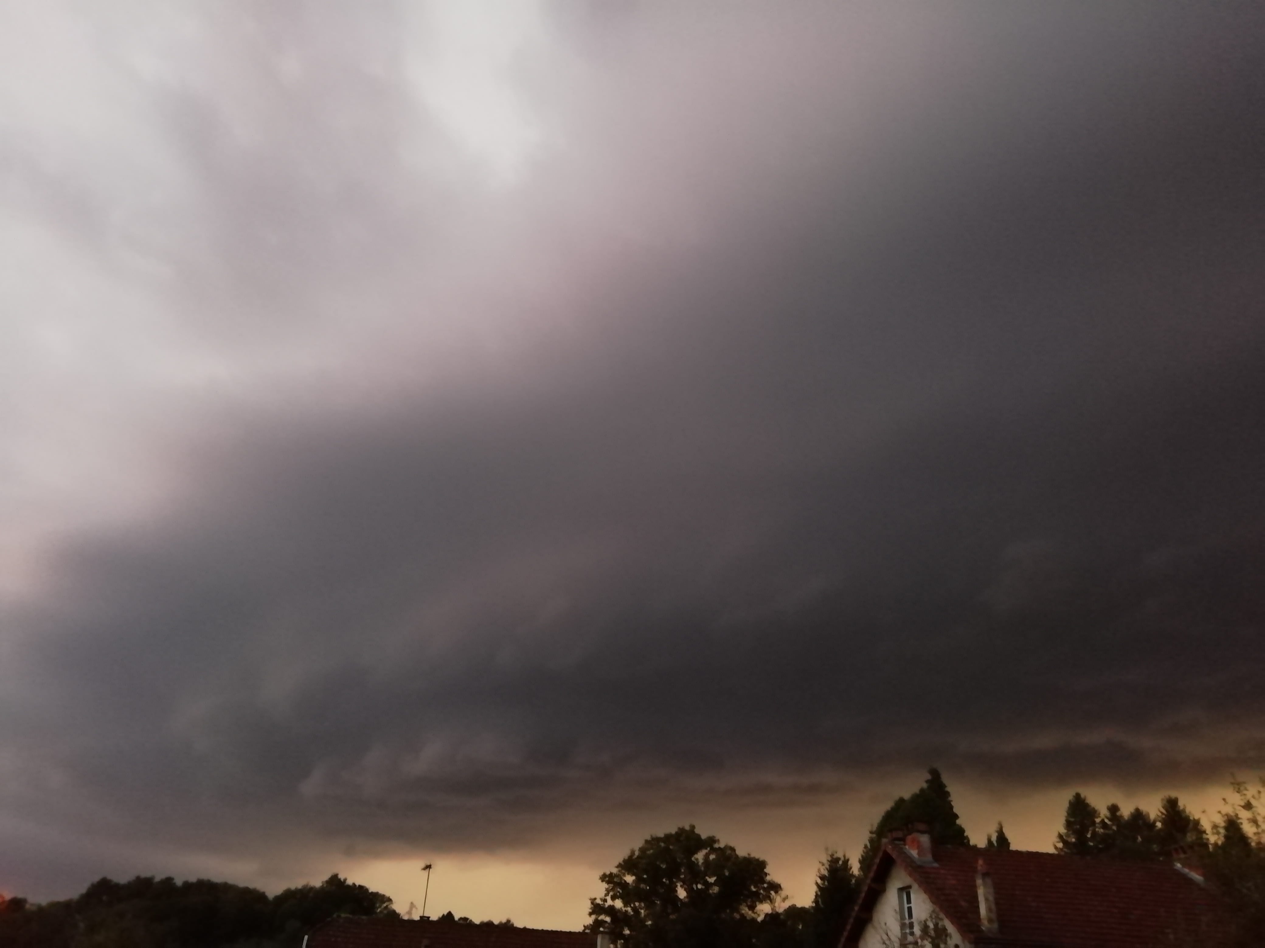 Orage sur la Haute-Vienne - 13/10/2019 19:30 - Fabienne Dellus