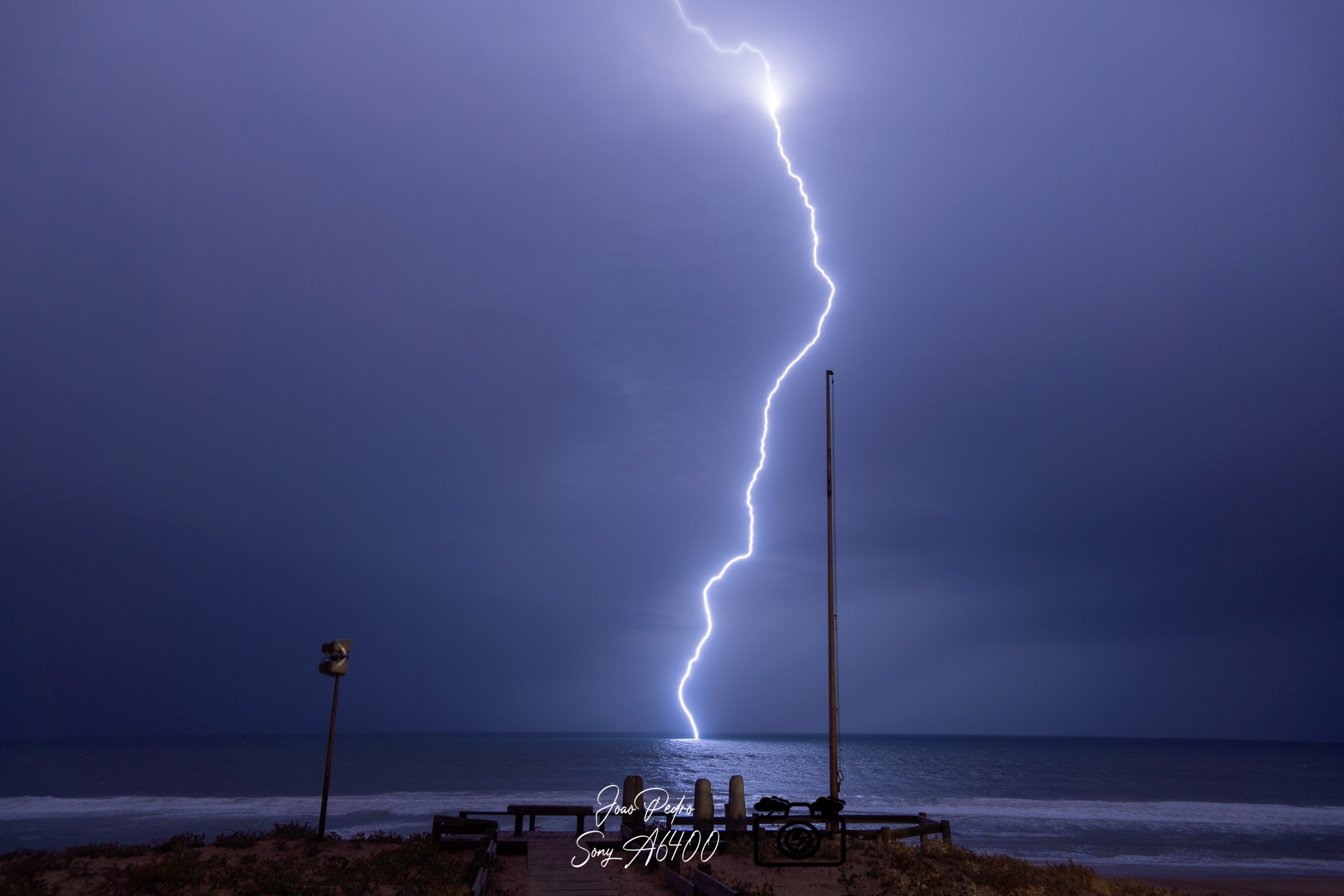 Orage à Messanges Plage(40) - 14/08/2023 00:00 -  @carioca_cari