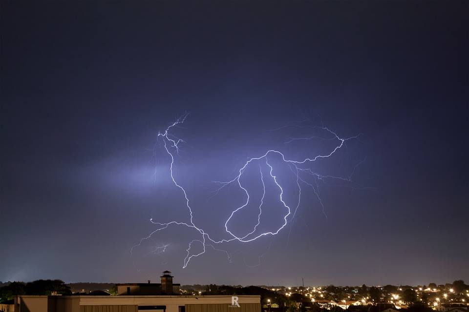 Dans la nuit du 13 au 14 juillet à Anglet. - 14/07/2018 00:30 - Romain Archimbaud Photos