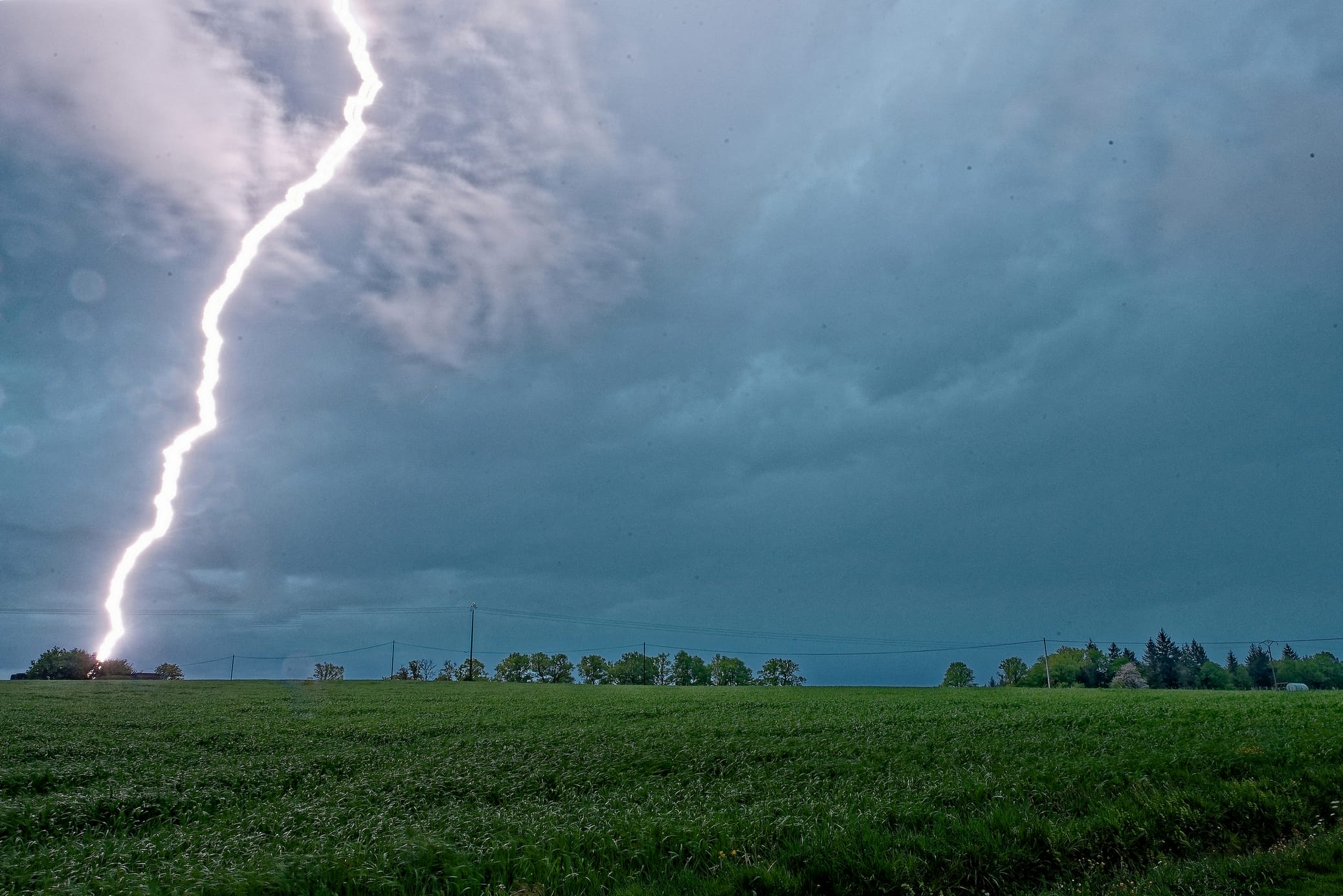 Orage très proche au sud de Limoges - 17/04/2020 19:40 - CHRISTOPHE RUSSO