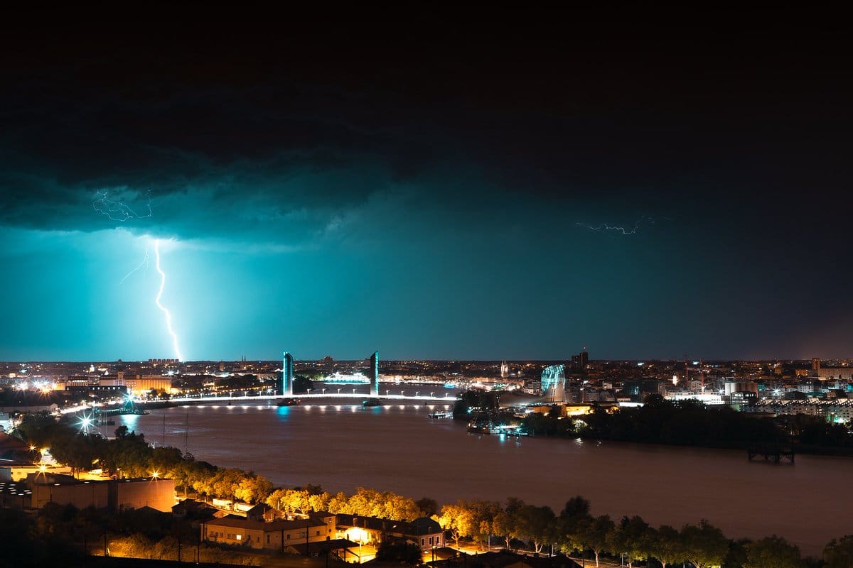 Orage sur Bordeaux - 18/06/2019 23:00 -  Jubu Photographies