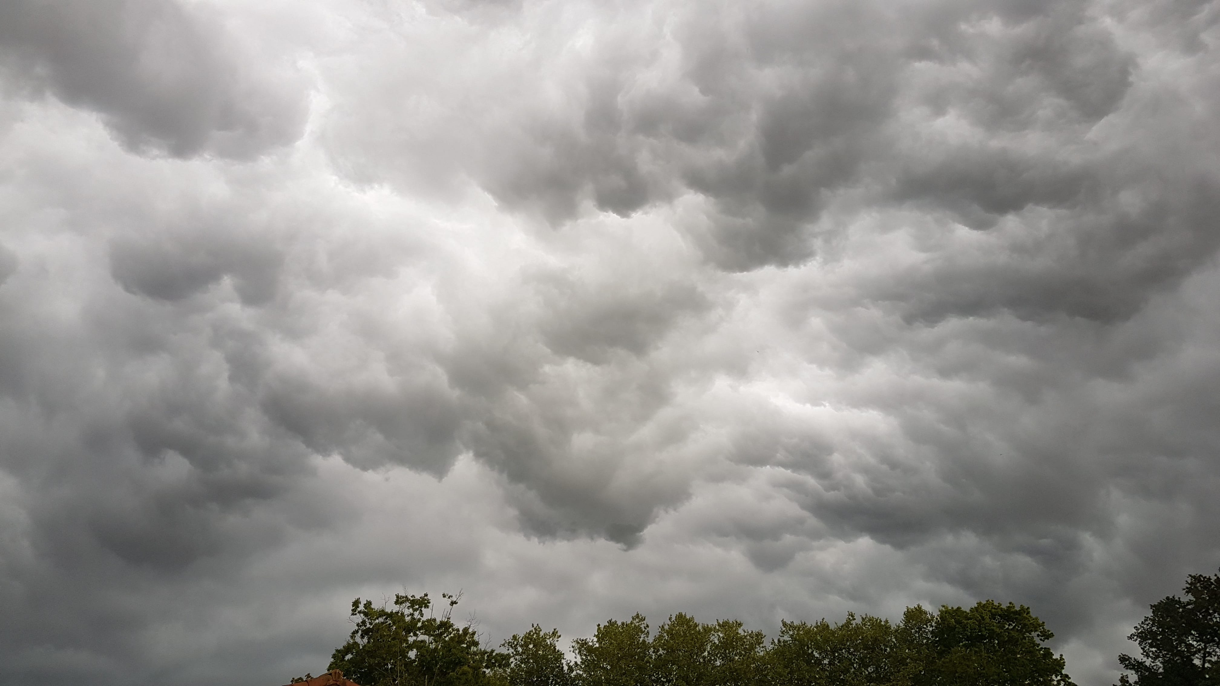 Petite ambiance de fin du monde à l'approche des orages, à Habas dans le sud des Landes... - 25/04/2020 19:25 - Cyril Dubos
