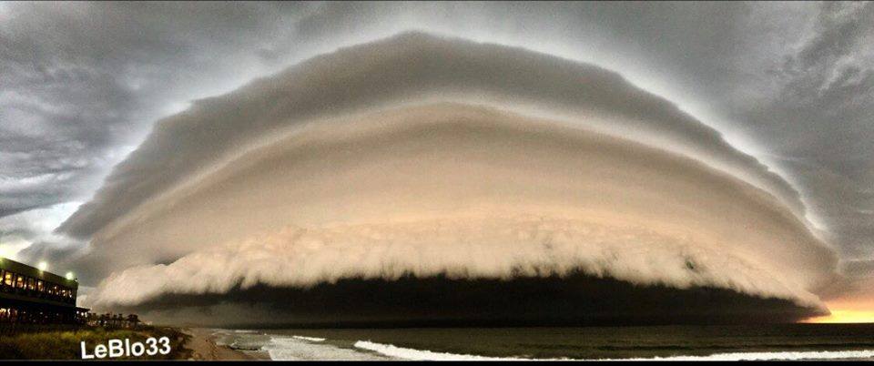 Arcus sur Lacanau (Twitter : @BloSimo) - 28/08/2018 19:00 - LeBlo 33