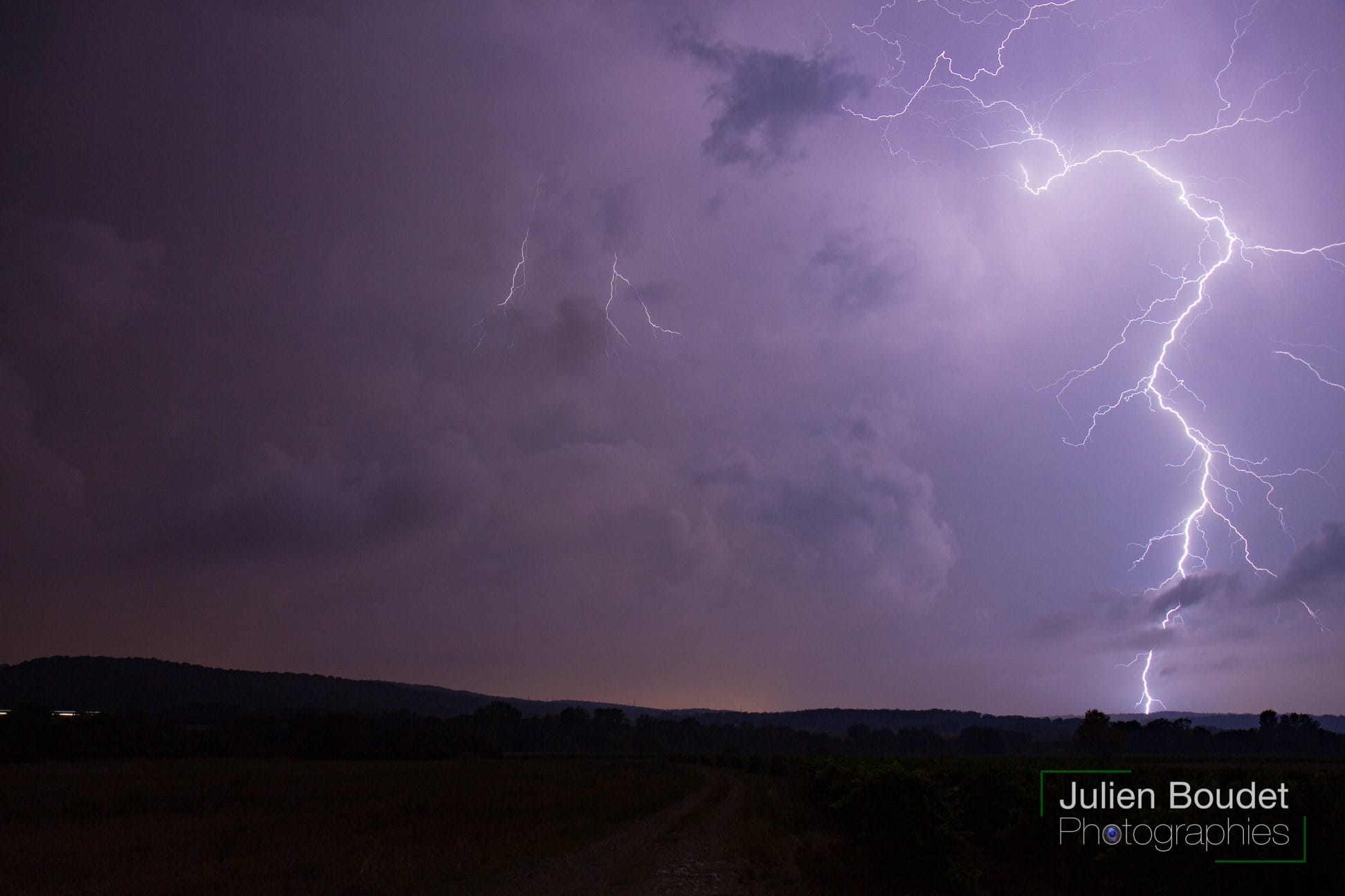 Orage remontant de Méditerranée après une période de canicule - 09/08/2018 05:00 - Julien Boudet