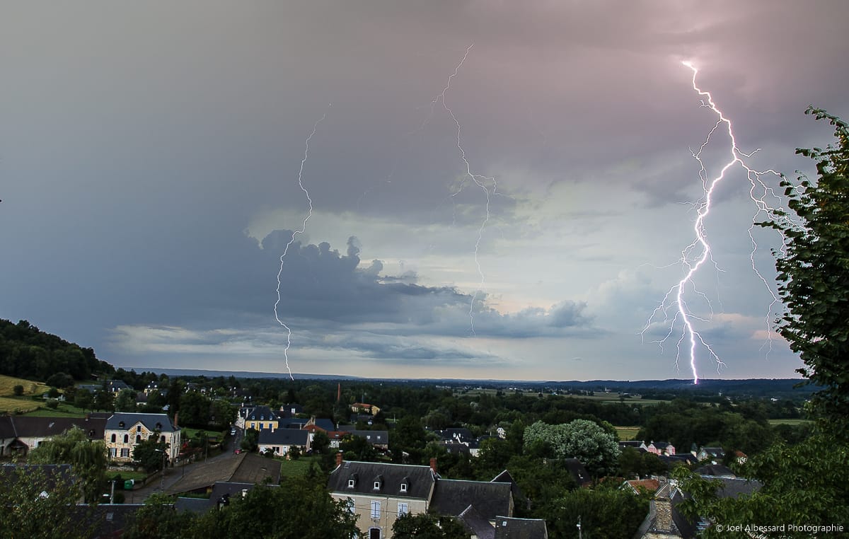 Impacts de foudre en Hautes-Pyrénées - 12/08/2018 18:52 - Joel Albessard