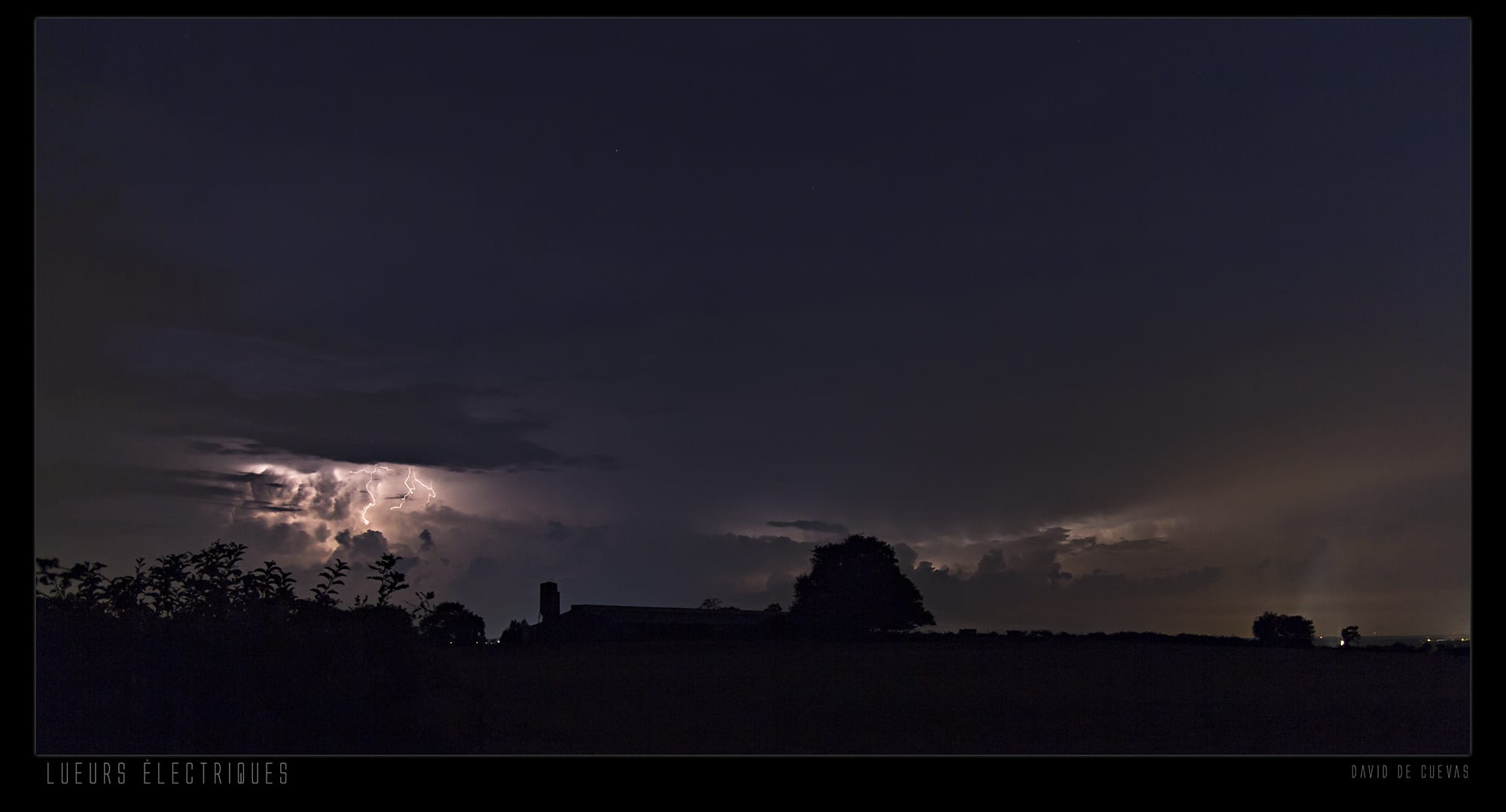 Orage dans le bocage - 01/07/2018 23:53 - David de Cuevas