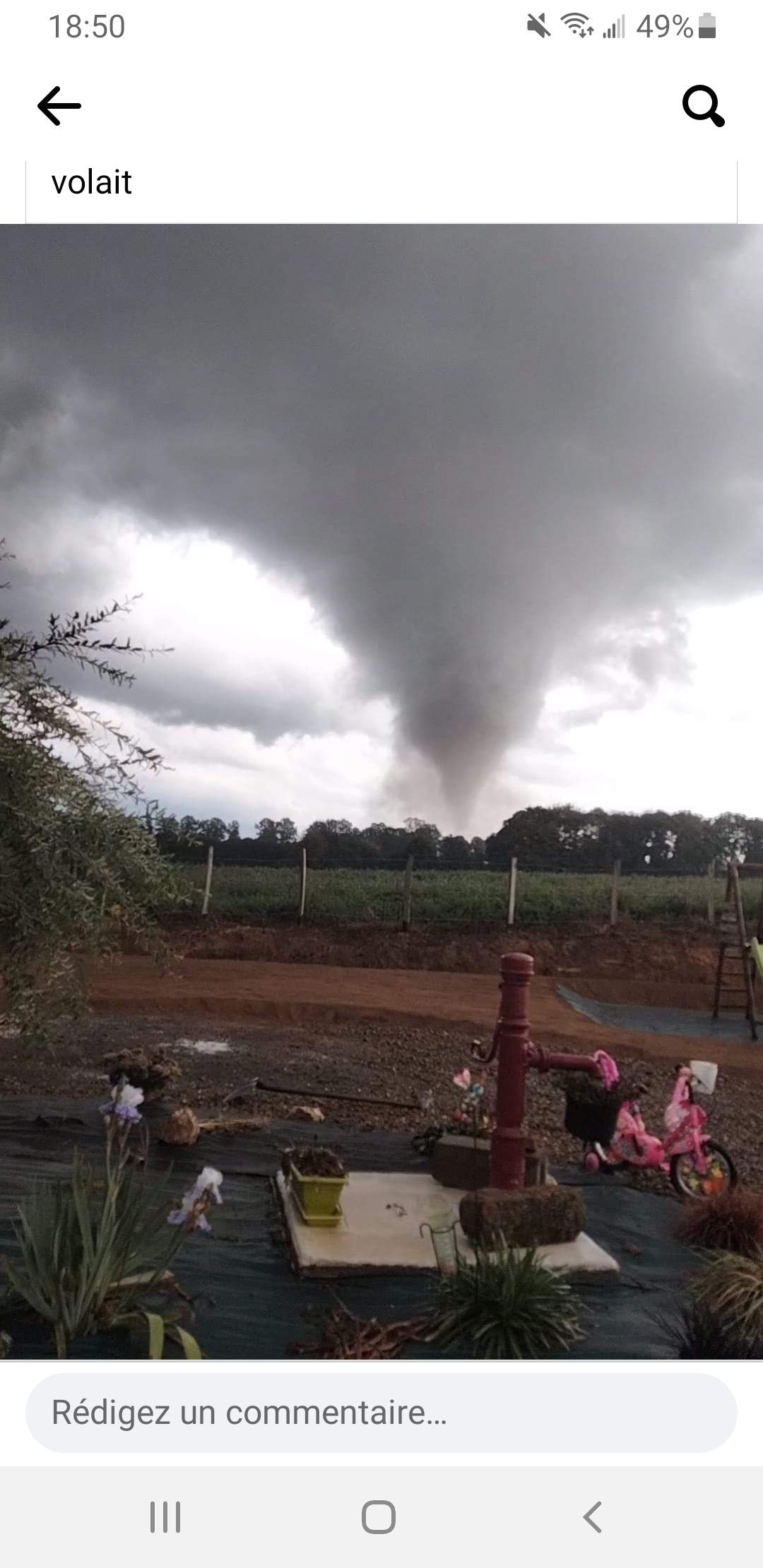 Tornade sur Ernée (53) - 17/09/2023 17:50 - Patrick Navet