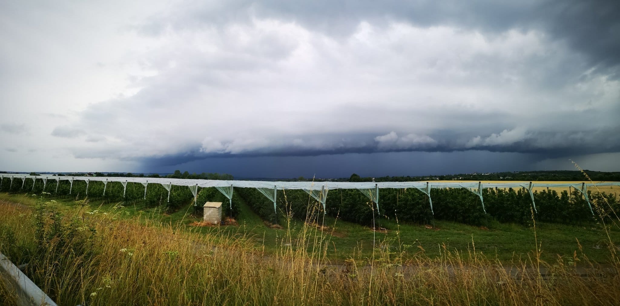 Orage au dessus de Ancenis dans le 44. - 20/06/2021 19:00 - Benja Benwa