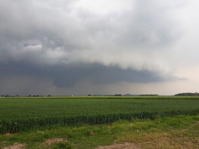 Voici un arcus pris ce soir à 18h10 à hauteur d abancourt - 22/05/2018 18:10 - Anthony Dufour