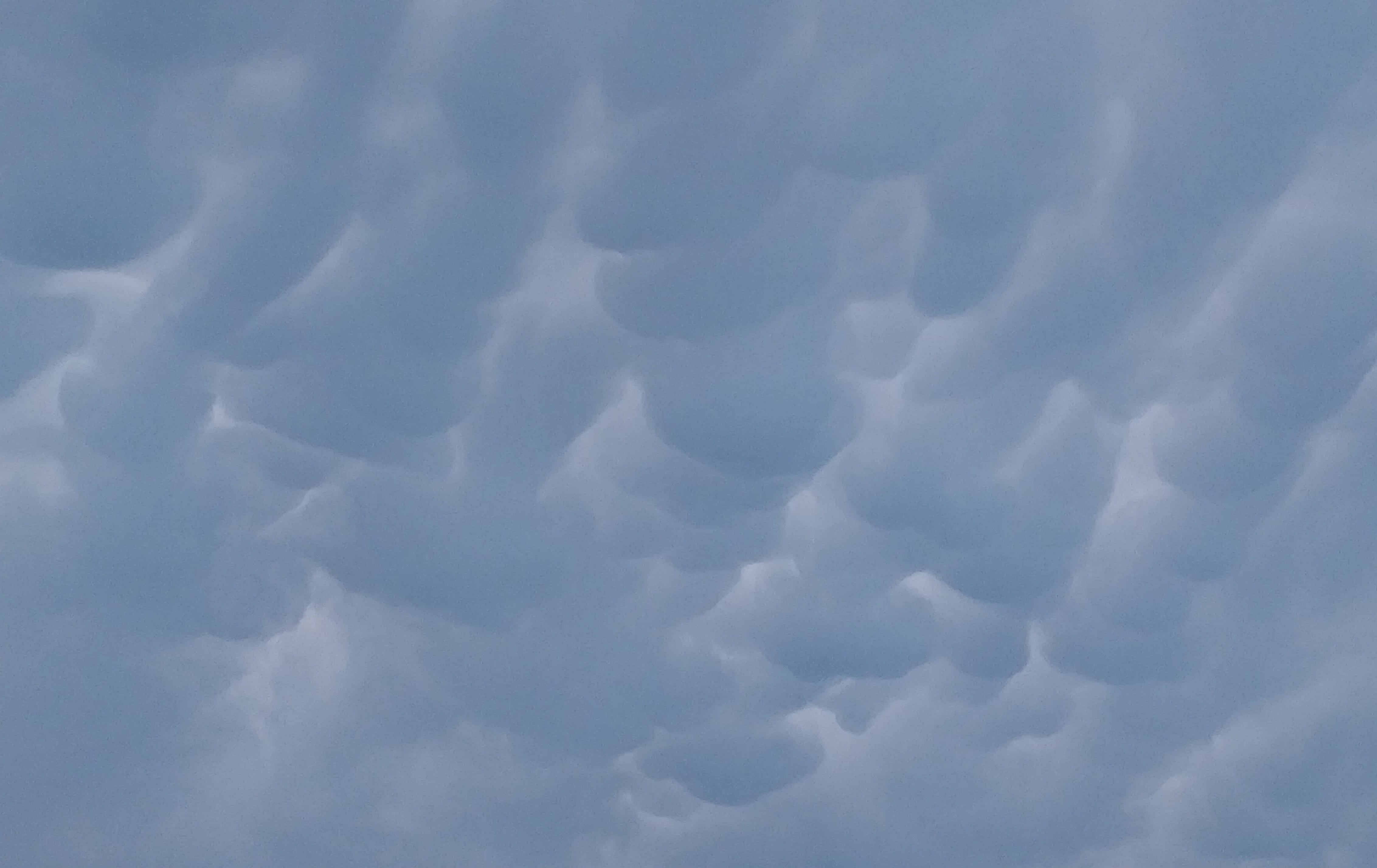 Beaux mammatus sous supercellule très active, village de Regusse, verdon. - 02/07/2019 19:00 - David Garcia