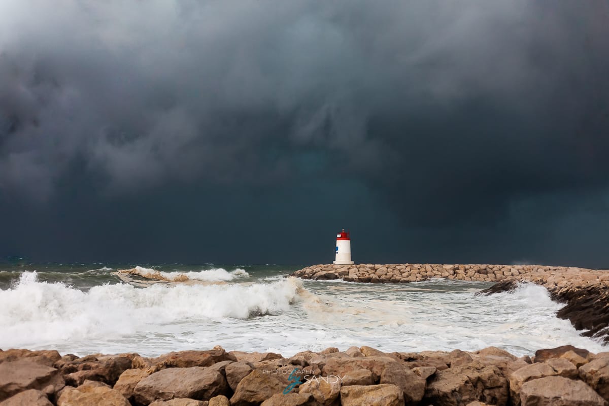 Orage sur Sausset Les Pins - 23/10/2019 16:00 - SANDRA LAMBERT