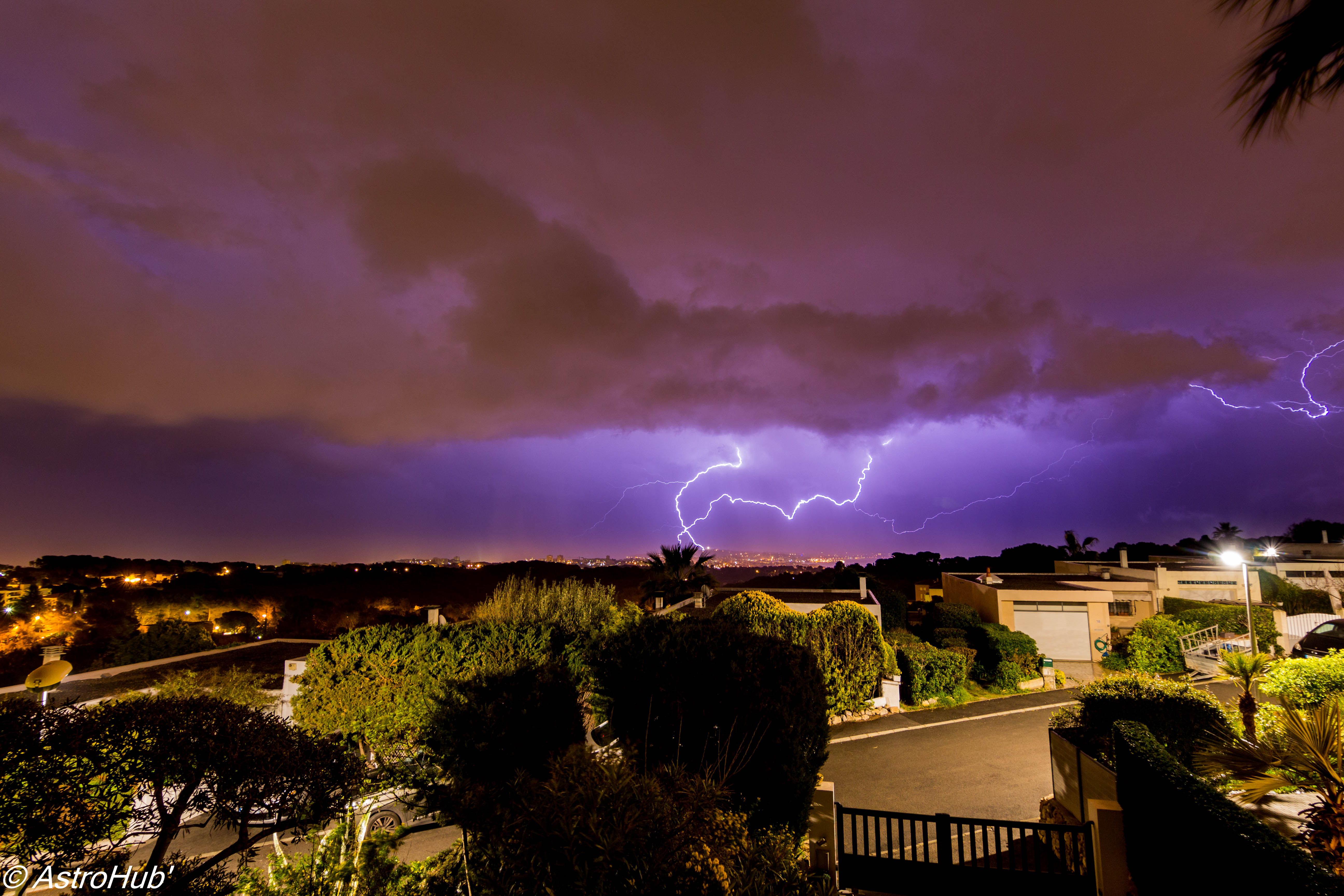 ORAGES DU 31 MARS - VALLAURIS 5H40 - 6H30 - 31/03/2018 06:00 - Denis HUBER
