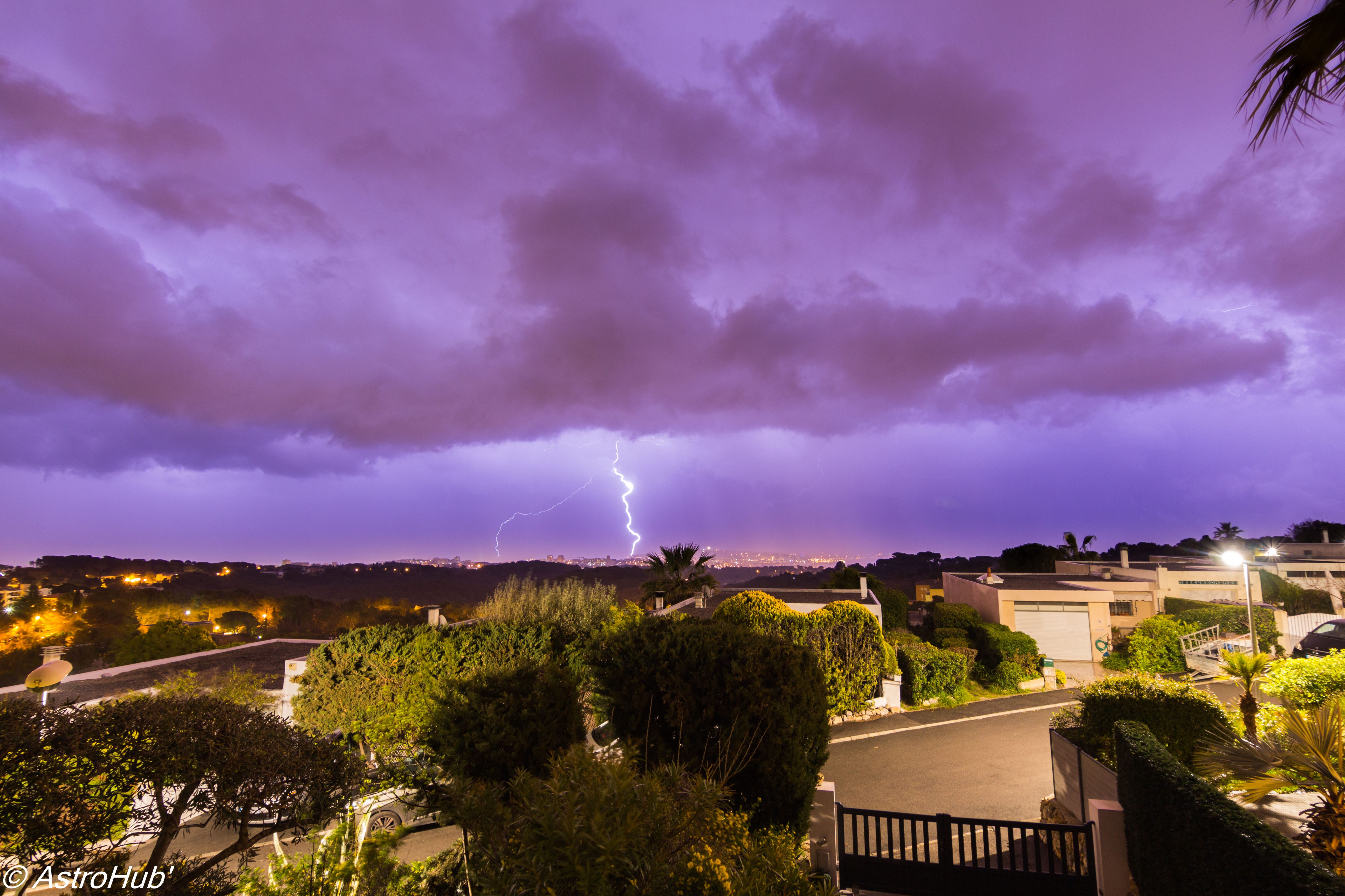 ORAGES VALLAURIS - 31/03/2018 06:00 - Denis HUBER