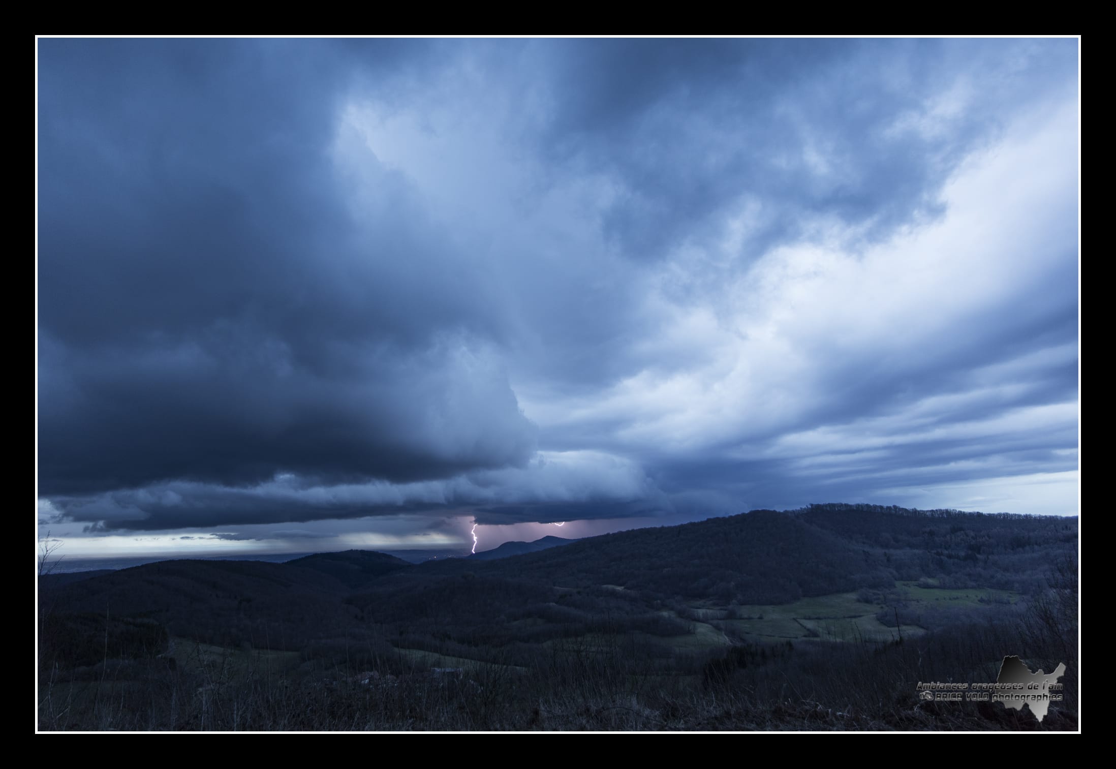 orage du 31/03/18 au soir dans la plaine de l'ain - 31/03/2018 20:00 - brice volo