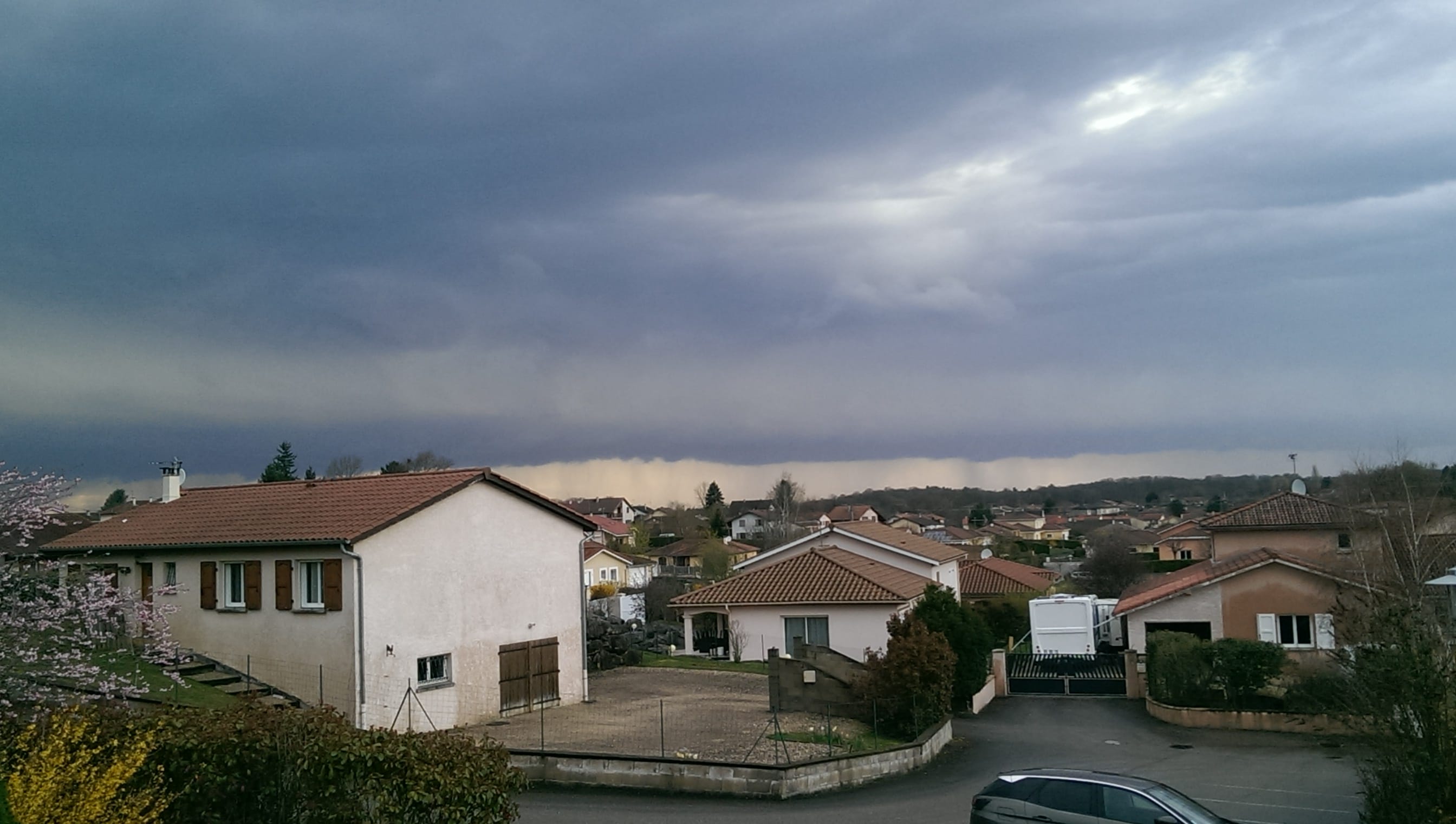 Orage avec beaucoup de tonnerres à Ceyzèriat - 04/04/2018 20:20 - David Drencourt