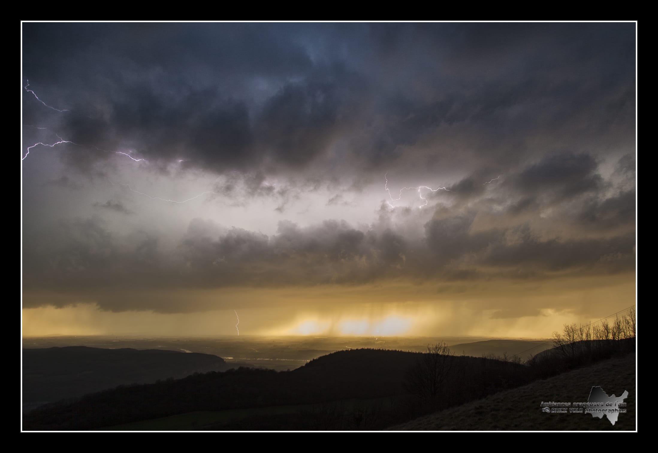 l'orage quitte lyon pour l'ain - 04/04/2018 18:33 - brice volo