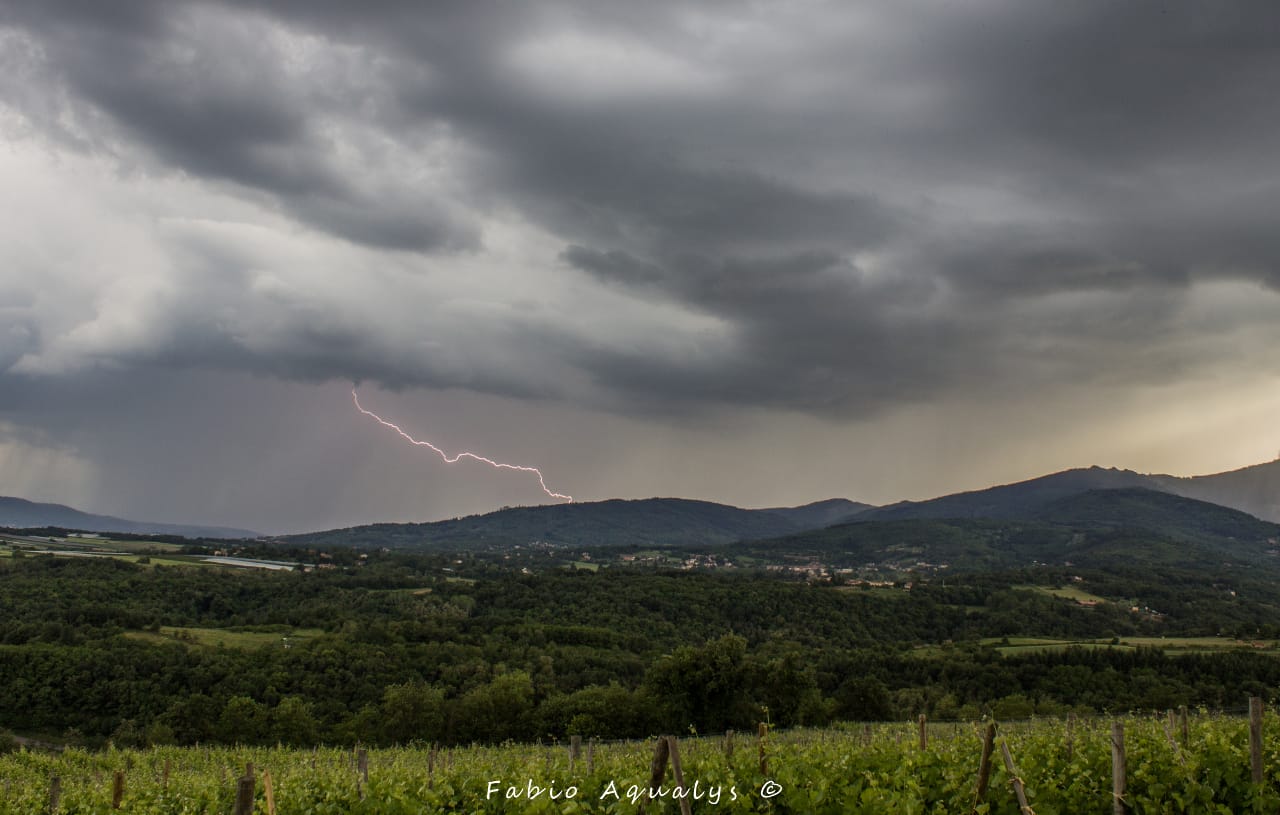 Orage 21 mai 2018, massif du Pilat - 21/05/2018 19:45 - Fabio Aqualys