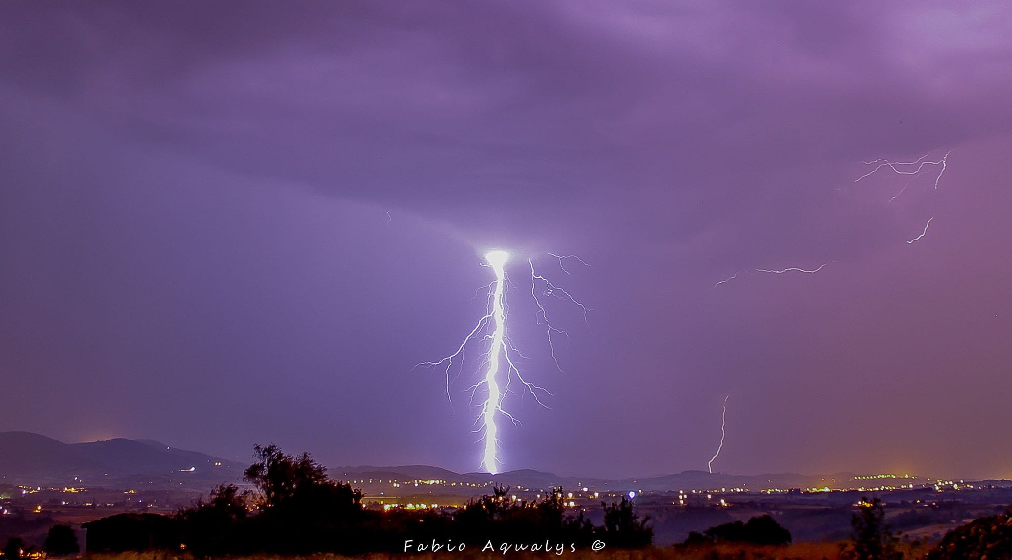 Gros ramifié sur l'ouest Lyonnais vers Givors - 31/07/2016 01:00 - Fabio Aqualys