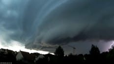 Orage survenu à l'est d'orléans - 25/05/2014 20:37 - Pascal BERLAND