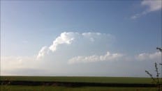 phase 1 de  l'orage : stade cumulus médiocris  - 07/06/2014 20:20 - hubert colpin