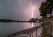 Toulouse - Impact de foudre - 23/06/2014 20:40 - Florian Calas