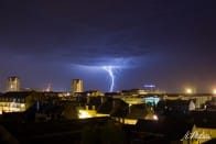 Soirée orageuse sur Cherbourg - 17/07/2014 23:16 - Anthony Pietras
