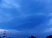 Supercellule probable, passage sur l'ouest du bassin d'arcachon  - 18/07/2014 20:10 - Mathieu TAILLADE