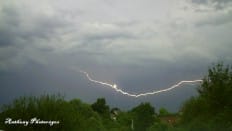 Approche d'un orage sur la commune de Vaiges(53) - 24/07/2014 20:20 - Anthony Photorages