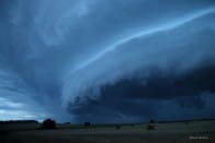 Arcus observé depuis la commune de Fertrève (Nièvre) - 08/08/2014 21:25 - Romain Bondoux