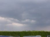 Tuba au SSE de la commune de La Ménitré, sur la rive droite de la Loire. Durée du phénomène très brève (2-3 min). - 04/07/2014 15:35 - Lucas LHEUREUX
