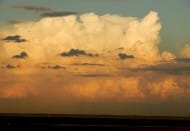 Orages sur l'est de la gironde (vue du bassin d'arcachon) - 18/09/2014 19:51 - Mathieu TAILLADE