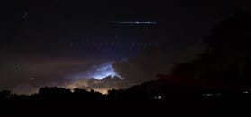 Orage + Météore qui brûle, dept 11 - 16/11/2014 19:22 - Florian V