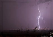 Depuis Asques (33) le pont de la Dordogne. Toutes les autres photos de cette nuit de chasse : https://www.facebook.com/CieldeGironde - 23/08/2015 01:24 - Thierry GUYON