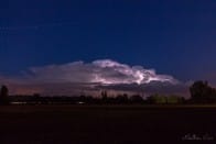 Cellule orage proche de Lavaur - 13/09/2015 23:09 - Mathieu VIEILLE