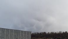 Mammatus après une averse dans l'Eure. - 11/01/2016 17:25 - Johann Lefebvre